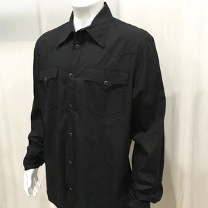 True Religion BIG Men's 3XL Western Pearl Snap